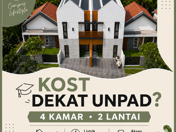 Dijual Rumah Kost Full Furnished Dekat UNPAD Jatinangor