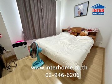 Two-story townhome, 18.7 sq.wah, Pruksa Ville 92 Onnut-Suvarnabhumi, near Suvarnabhumi Airport, Soi Ladkrabang 14/1, Ladkrabang Road, Bang Phli, Samut