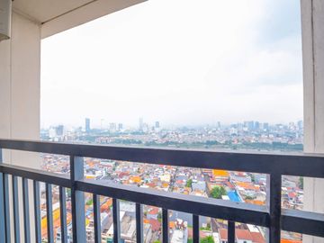 Harga Promo & Unit Full Furnished! Disewakan Apartemen Cosmo Terrace 1Br Lokasi Strategis Jakarta Pusat (Sudirman, Bundaran HI, Tanah Abang)