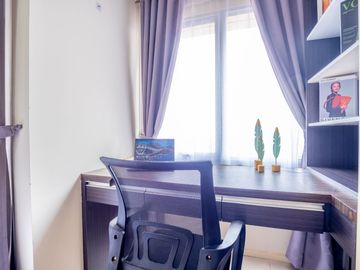 Harga Promo & Unit Full Furnished! Disewakan Apartemen Cosmo Terrace 1Br Lokasi Strategis Jakarta Pusat (Sudirman, Bundaran HI, Tanah Abang)