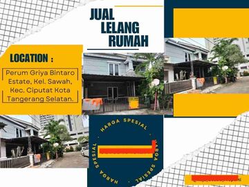 DIJUAL RUMAH CLUSTER BAGUS DEKAT BXC DAN STASIUN JURANGMANGU  GRIYA BINTARO ESTATE CIPUTAT TANGERANG SELATAN
