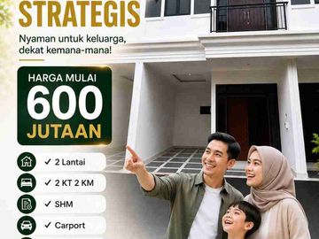 Rumah Cluster Kahfi 2 Jagakarsa dekat ke Stasiun Lenteng Agung