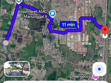Dijual / Disewakan Lahan 10 Ha di Kedaung - Neglasari Tangerang.
