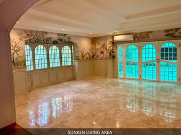 6BR HOUSE AND LOT FOR LEASE IN DASMARIÑAS VILLAGE, MAKATI