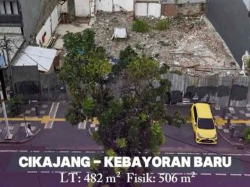 Dijual tanah kosong di Kebayoran baru