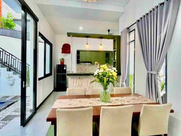 FOR LEASE | ELEGANT 3-BEDROOM VILLA 
Kerobokan Bali, Fully Furnished
(near Bali Kiddy School & Morphoo School)