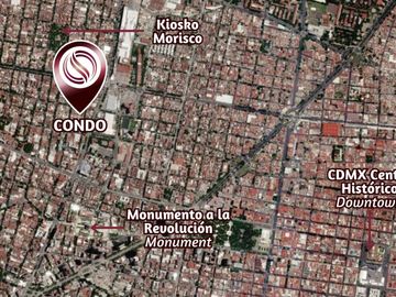 Departamento amueblado con estacionamiento, área de lavado, portón, en venta