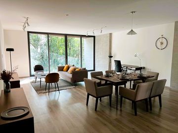 Departamento dúplex en venta en San José Insurgentes | 245 m², vista al Parque de la Bola