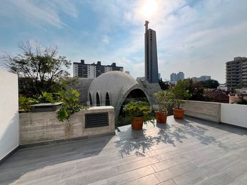 Departamento dúplex en venta en San José Insurgentes | 245 m², vista al Parque de la Bola