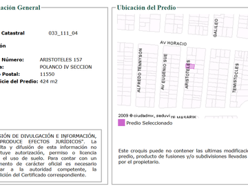 CASA EN REMATE EN POLANCO IV SECC, MIGUEL HIDALGO