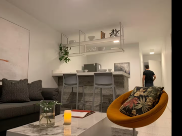 Departamento amueblado en Residencial La florida zona tec