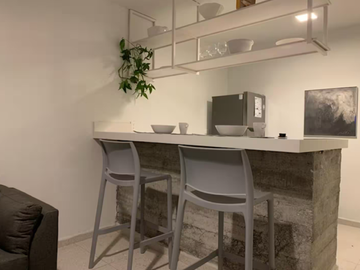 Departamento amueblado en Residencial La florida zona tec