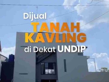 LAHAN UNIK COCOK UNTUK DIBANGUN RUMAH KOS ESTETIK LOKASI TEMBALANG