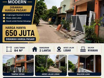 DIJUAL RUMAH KOMPLEK HARAPAN BARU KOTA BARU BEKASI BARAT