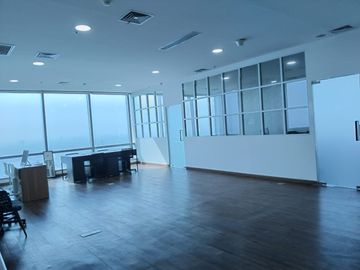 OFFICE SPACE PREMIUM HIGH FLOOR SOHO CAPITAL STRATEGIS MEWAH TERINTEGRASI MALL SEMI FURNISHED SIAP PAKAI