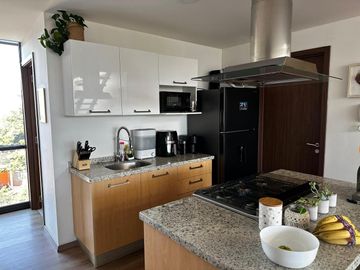 Penthouse en venta de 151 m2,con roof, Lomas de Memetla, Cuajimalpa