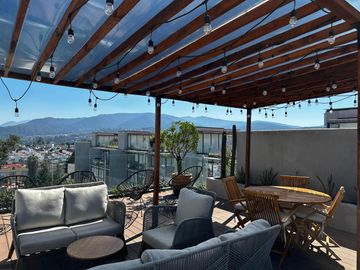 Penthouse en venta de 151 m2,con roof, Lomas de Memetla, Cuajimalpa