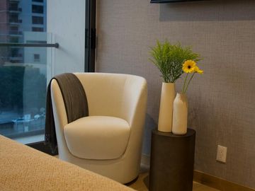 Departamento ejecutivo en renta en Interlomas | 1 recámara, amenidades premium y mantenimiento incluido