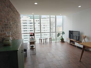 Departamento de 118 m2 en renta, 2 recámaras, Carso en Nuevo Polanco
