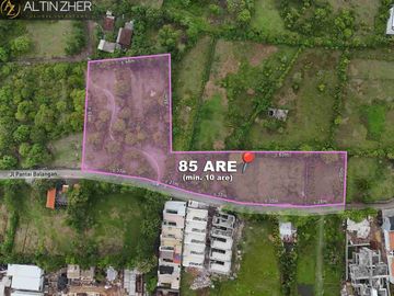 LEASE HOLD!!TANAH 8.500m² STRATEGIS JALAN RAYA PANTAI BALANGAN