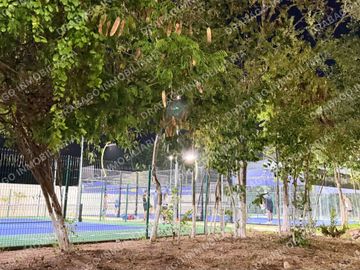 Departamento en renta con pádel, cancha de tenis, de fut de basquetbol. zona pet albercas y seguridad