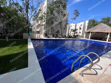 Departamento en renta con pádel, cancha de tenis, de fut de basquetbol. zona pet albercas y seguridad