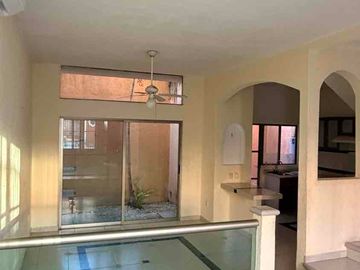 Casa en renta en privada sobre Av las Torres con alberca y seguridad