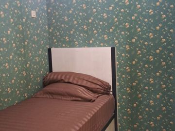 GREEN PRAMUKA CITY APARTEMEN 2 BEDROOM FULL FURNISHED TOWER CHRYSANT INCLUDE MAINTANCE PERTAHUN