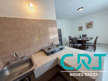 DEPARTAMENTO TIPO LOFT AMUEBLADO I EN RENTA I PARA UNA PERSONA I JARDINES DE JEREZ I SUPER CENTRICO Y BIEN UBICADO I IDEAL PARA ESTANCIA DE TRABAJO