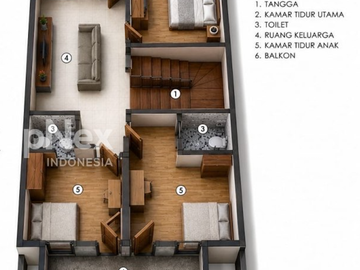 Dijual Rumah Beverly Park Batam Center Semi Furnished