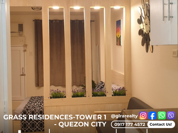 📌 FOR SALE / FOR LEASE: FURNISHED 1-BEDROOM UNIT AT GRASS RESIDENCES