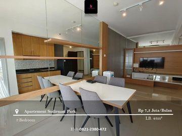 Disewakan Apartement Sudirman Park Mid Floor 2BR FF