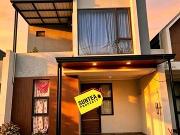 Rumah Cantik Modern LT 66 m2 3KT Kitchen Set Smart Home Siap Huni! - Sawah Lama Ciputat Tangerang Selatan