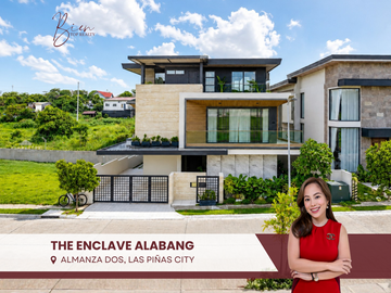 Brand New 3-Storey Furnished House for Sale in The Enclave Alabang, Las Piñas – Good Deal!