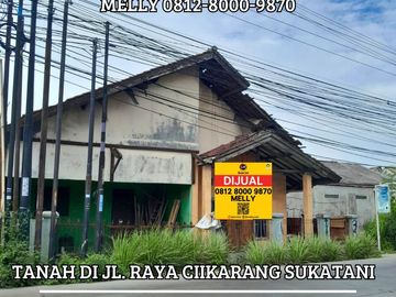 Dijual Tanah dan Bangunan di Sukatani Cikarang