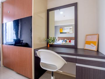 Sewa Murah & Lokasi Strategis Jakarta Pusat! Apartemen Cosmo Terrace 1Br, Full Furnished, Lokasi Dekat (Sudirman, Bundaran HI, Tanah Abang)