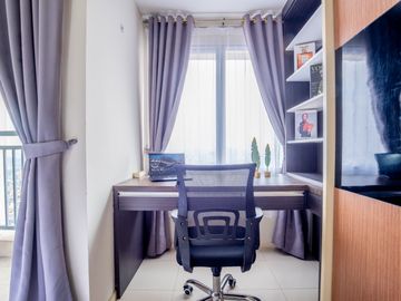 Sewa Murah & Lokasi Strategis Jakarta Pusat! Apartemen Cosmo Terrace 1Br, Full Furnished, Lokasi Dekat (Sudirman, Bundaran HI, Tanah Abang)
