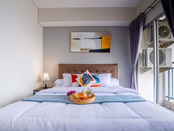 Sewa Murah & Lokasi Strategis Jakarta Pusat! Apartemen Cosmo Terrace 1Br, Full Furnished, Lokasi Dekat (Sudirman, Bundaran HI, Tanah Abang)