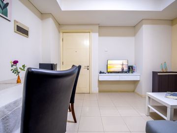 Sewa Murah & Lokasi Strategis Jakarta Pusat! Apartemen Cosmo Terrace 1Br, Full Furnished, Lokasi Dekat (Sudirman, Bundaran HI, Tanah Abang)