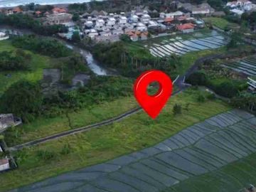 SALE!! TANAH 400m² VIEW SAWAH DEKAT PANTAI SESEH
