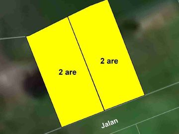 SALE!! TANAH 400m² VIEW SAWAH DEKAT PANTAI SESEH