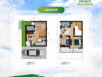 JUAL RUMAH MURAH STRATEGIS SIAP HUNI DEPOK