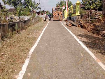 Tanah SHM murah 688m² hook, muka 24m jalan 5m . barat pasar sedayu, bulu polokarto sukoharjo ;