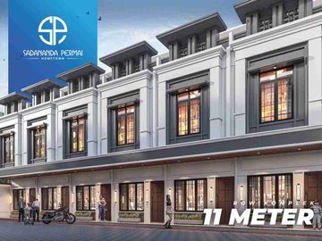 JUAL TOWNHOUSE/VILLA AREA JALAN BAMBU - KRAKATAU DEKAT SEKOLAH BIM