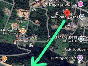 Tanah bagus dekat pantai uluwatu sangat cocok di bangun villa