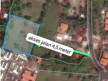 Tanah bagus sangat cocok di bangun villa dan hunian lain nya