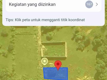 Tanah plot kecil cocok di bangun villa berada di kawasan villa