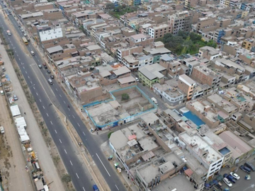 LOCAL COMERCIAL CON TRIPLE FRENTE, AV TUPAC AMARU 800, COMAS (890 m² )