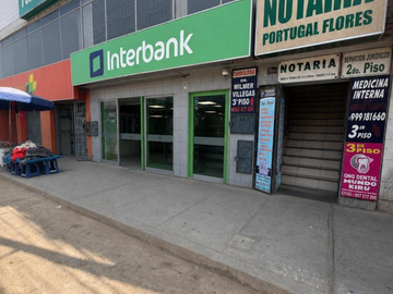 LOCAL COMERCIAL CON TRIPLE FRENTE, AV TUPAC AMARU 800, COMAS (890 m² )