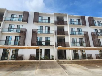Departamento Amueblado en Renta de 2 Recámaras en Av. 135 Cancún | Planta Baja con Alberca y Gimnasio